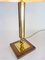 Large Teak and Brass Table Lamp from Temde, 1960s 3