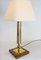 Large Teak and Brass Table Lamp from Temde, 1960s 10