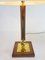 Large Teak and Brass Table Lamp from Temde, 1960s, Image 7
