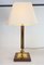 Large Teak and Brass Table Lamp from Temde, 1960s, Image 8
