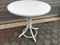 White Round Beech Table, 1950s 4
