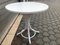 White Round Beech Table, 1950s, Image 1