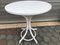 White Round Beech Table, 1950s 6