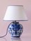 Vintage Blue Vase Table Lamp from Royal Delft, 1952 8