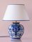Vintage Blue Vase Table Lamp from Royal Delft, 1952 1