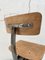 Vuntage Swivel Workshop Chair, 1940s, Image 16