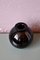 Black Glass Ball Vase 3