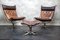 Falcon Chairs and Ottoman by Sigurd Ressell for Vatne Møbler, 1970s, Set of 3, Image 5