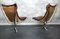 Falcon Chairs and Ottoman by Sigurd Ressell for Vatne Møbler, 1970s, Set of 3, Image 31