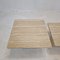 Italian Travertine Coffee or Side Tables, 1980s, Set of 3, Image 10