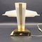 Italian Table Lamp in Opal Acrylic Glass by Nina Ricci, 1970s 3