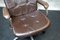 German Desk Chair in Leather, 1960s 8