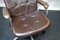 German Desk Chair in Leather, 1960s, Image 8