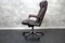 German Desk Chair in Leather, 1960s 9