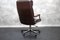 German Desk Chair in Leather, 1960s, Image 4