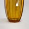 Art Deco Amber Glass Vase by Rudolf Schrotter, 1930s 9