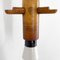 Wood and Glass Pendant Light attributed to Uluv, Czechoslovakia, 1960s, Image 5