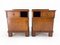 Art Deco Walnut Bedside Tables, Czechoslovakia, 1930s, Set of 2, Image 2