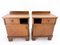 Art Deco Walnut Bedside Tables, Czechoslovakia, 1930s, Set of 2, Image 13