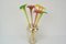 Glass Flowers from Novy Bor Glassworks, 1950s, Set of 7, Image 4