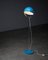 Turquoise Floor Lamp with Acrylic Glass Stem Cosack Leuchten, 1965 2