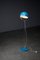 Turquoise Floor Lamp with Acrylic Glass Stem Cosack Leuchten, 1965 4