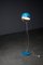 Turquoise Floor Lamp with Acrylic Glass Stem Cosack Leuchten, 1965 5