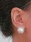 Purple Pearl, Aquamarine, Diamonds, 14 Karat Rose Gold Earrings, Set of 2 5