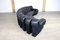 Ds-600 ‘Non Stop Sectional Sofa in Black Leather by Heinz Ulrich, Ueli Berger and Eleanora Peduzzi-Riva for de Sede, Image 8