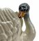 Cache-pot Swan en majolique dans le style d'Imperiale Nimy, Belgique, 1900s 3