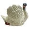 Majolica Swan Planter in the style of Imperiale Nimy, Belgium, 1900s, Image 1