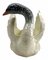 Maceta de cisne de mayólica al estilo de Imperiale Nimy, Bélgica, década de 1900, Imagen 5