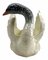 Majolica Swan Planter in the style of Imperiale Nimy, Belgium, 1900s 5