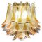 Lámpara de araña de cristal de Murano, años 90, Imagen 1