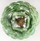 Green Iridescent Murano Glass Chandelier, 1990s 9