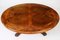 19th Century Burr Walnut & Marquetry Oval Coffee Table 4