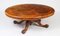 19th Century Burr Walnut & Marquetry Oval Coffee Table, Image 16