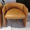 Padded Chairs in Beige Leather Mod. Dinette by Luigi Massoni for Poltrona Frau, 1970s, Set of 4 7