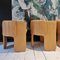 Padded Chairs in Beige Leather Mod. Dinette by Luigi Massoni for Poltrona Frau, 1970s, Set of 4, Image 15