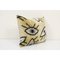 Small Yellow Eye Silk Ethnic Velvet Lumbar Cushion Cover 3