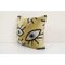 Small Yellow Eye Silk Ethnic Velvet Lumbar Cushion Cover 2