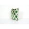 Ikat Square Green Polka Dot in Velvet & Silk 3