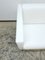 White Two-Seater Sofa in Real Leather from Walter Knoll / Wilhelm Knoll, Image 3