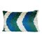 Housse de Coussin Ikat en Velours de Soie 1