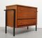 Small Teak & Metal Bar Cabinet, 1960s, Image 4