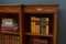 Sheraton Revival Mahogany Open Bookcase from Edwards and Roberts, 1890 9