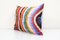 Colorful Silk Ikat Velvet Cushion Cover 3