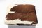 Armchair and Footstool in Cowhide, 1970, Set of 2 14