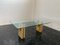 Constructivist Architectural Table in Travertine Marble and Oak, 1960s, Image 5