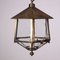 Lantern in Brass and Glass, 1900s, Image 3